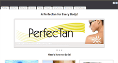 Desktop Screenshot of perftan.com